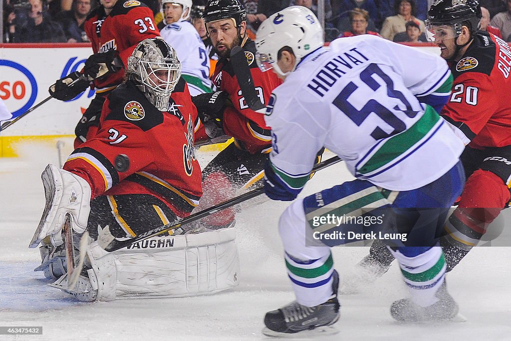 Vancouver Canucks v Calgary Flames