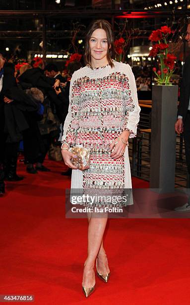 Hannah Herzsprung attends the Closing Ceremony of the 65th Berlinale International Film Festival on February 14, 2015 in Berlin, Germany.