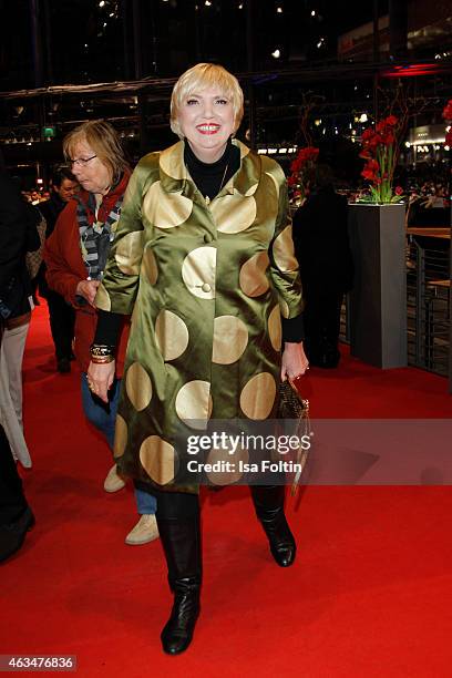 Claudia Roth attends the Closing Ceremony of the 65th Berlinale International Film Festival on February 14, 2015 in Berlin, Germany.