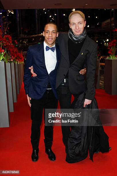 Dietrich Brueggemann and guest attend the Closing Ceremony of the 65th Berlinale International Film Festival on February 14, 2015 in Berlin, Germany.