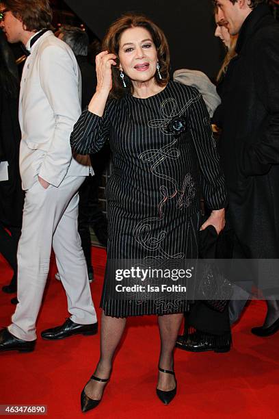 Hannelore Elsner attends the Closing Ceremony of the 65th Berlinale International Film Festival on February 14, 2015 in Berlin, Germany.