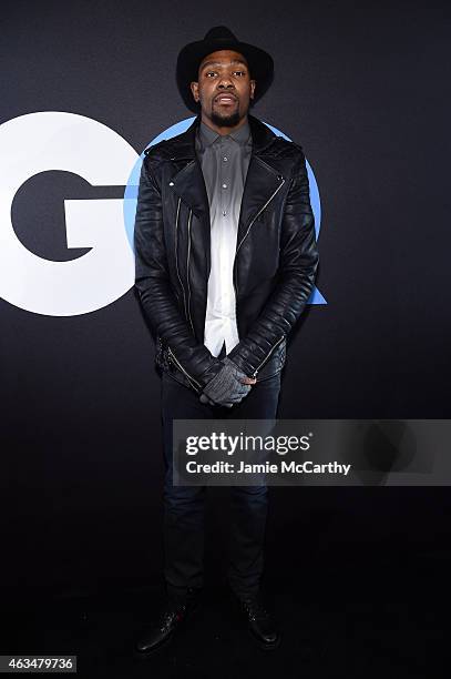 Basketball player Kevin Durant attends GQ and LeBron James Celebrate All-Star Style on February 14, 2015 in New York City.