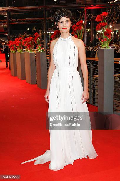 Audrey Tautou attends the Closing Ceremony of the 65th Berlinale International Film Festival on February 14, 2015 in Berlin, Germany.