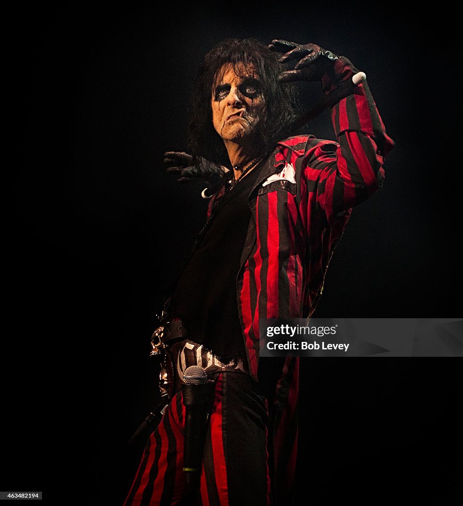 Alice Cooper Performs At Bayou Music Center