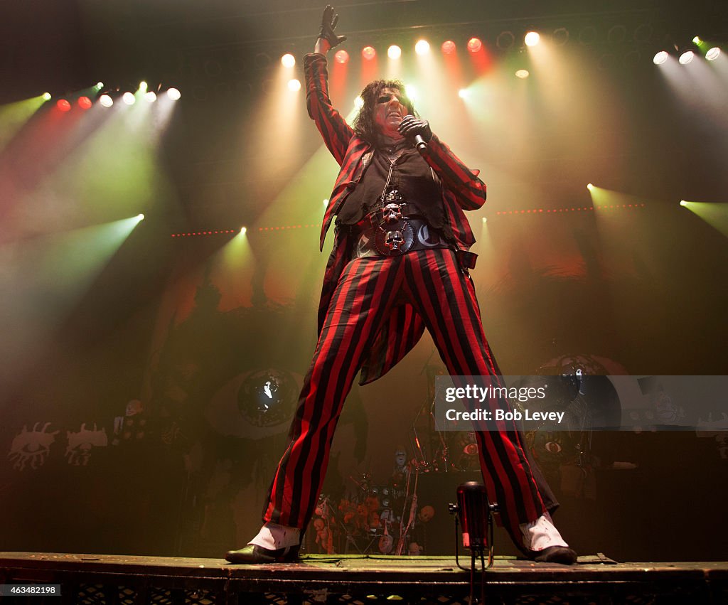 Alice Cooper Performs At Bayou Music Center