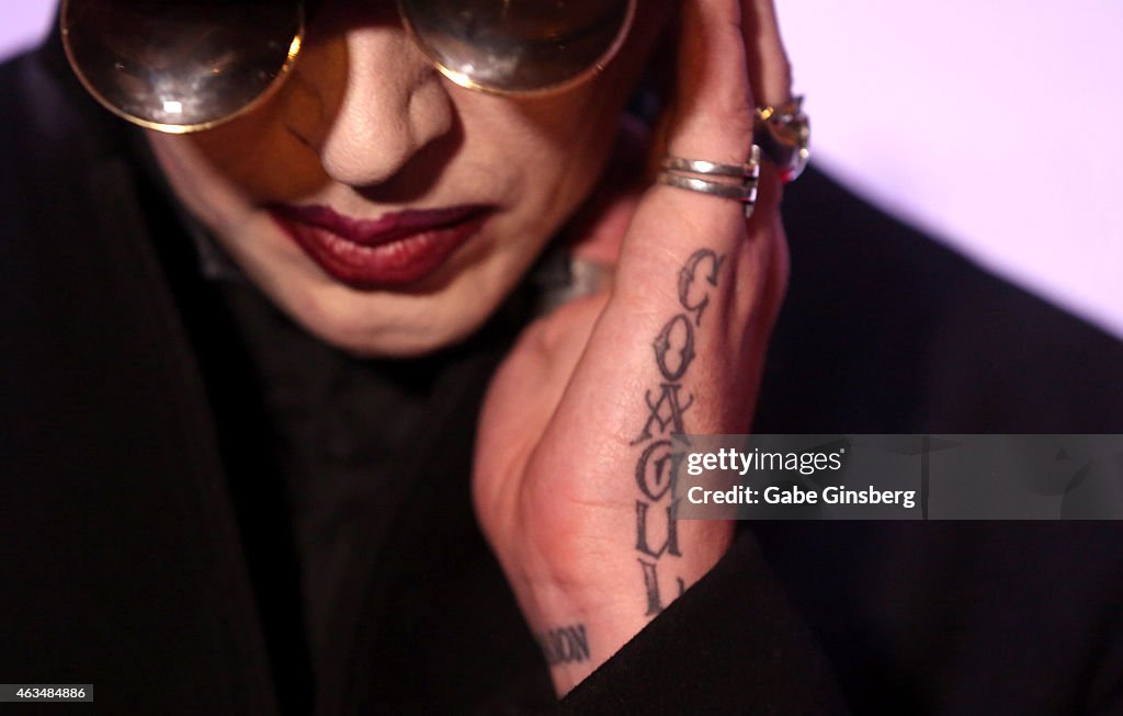 Marilyn Manson Hosts Black Heart Ball
