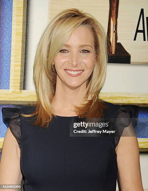 Actress/host Lisa Kudrow attends the 2015 Writers Guild Awards L.A. Ceremony at the Hyatt Regency Century Plaza on February 14, 2015 in Century City,...