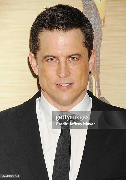 Writer Jason Hall attends the 2015 Writers Guild Awards L.A. Ceremony at the Hyatt Regency Century Plaza on February 14, 2015 in Century City,...