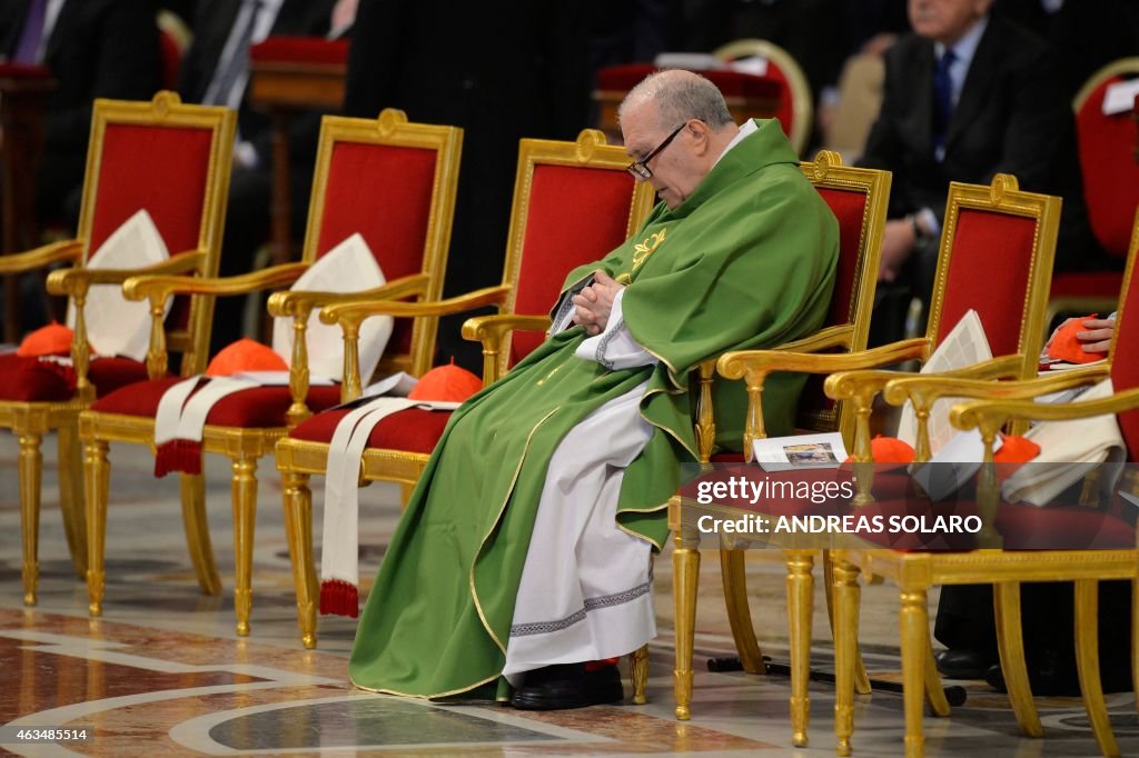 VATICAN-MASS-POPE-CARDINALS