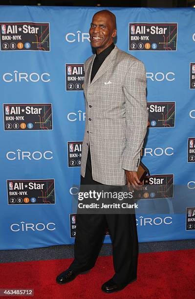 Robert Parish attends NBA All-Star Saturday Night Powered By CIROC Vodka at Barclays Center on February 14, 2015 in New York City.