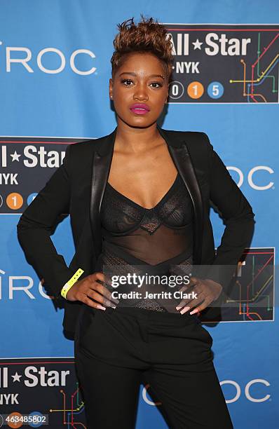 Keke Palmer attends NBA All-Star Saturday Night Powered By CIROC Vodka at Barclays Center on February 14, 2015 in New York City.