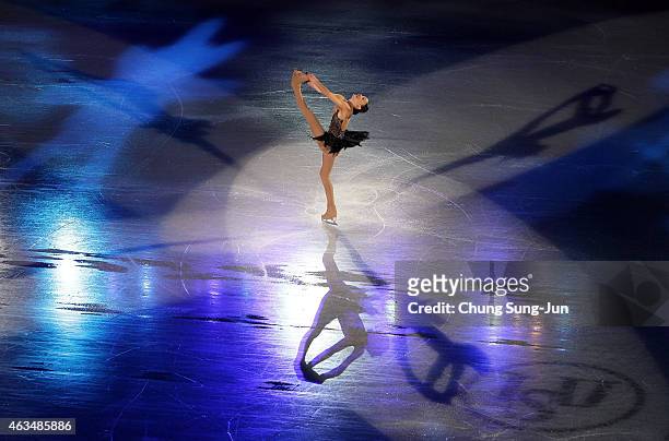 Kailani Craine of Australia skates in the Gala Exhibition on day four of the ISU Four Continents Figure Skating Championships 2015 at the Mokdong Ice...