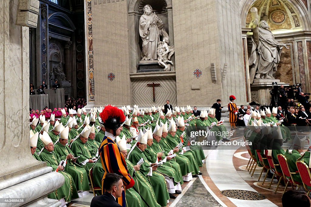 Pope Attends Mass with Newly-Created Cardinals At St. Peter's Basilica