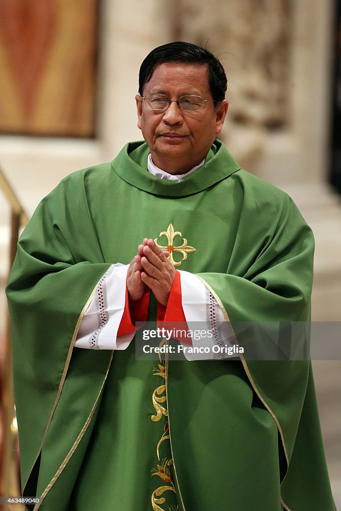 Pope Attends Mass with Newly-Created Cardinals At St. Peter's Basilica