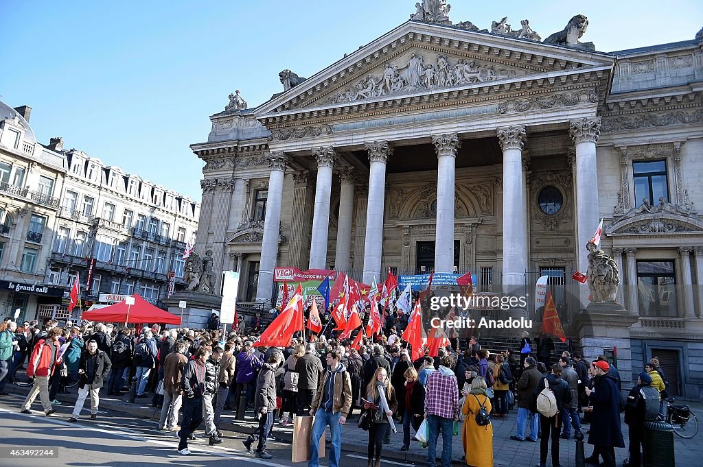 Protest in solidarity with the Greek government