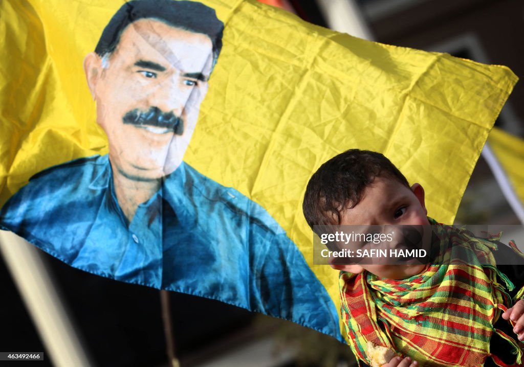 IRAQ-KURDISH-PKK-OCALAN-DEMO