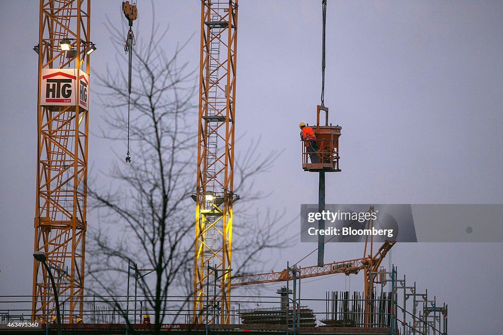 General Views Of Germany's Largest Urban Development Zone HafenCity