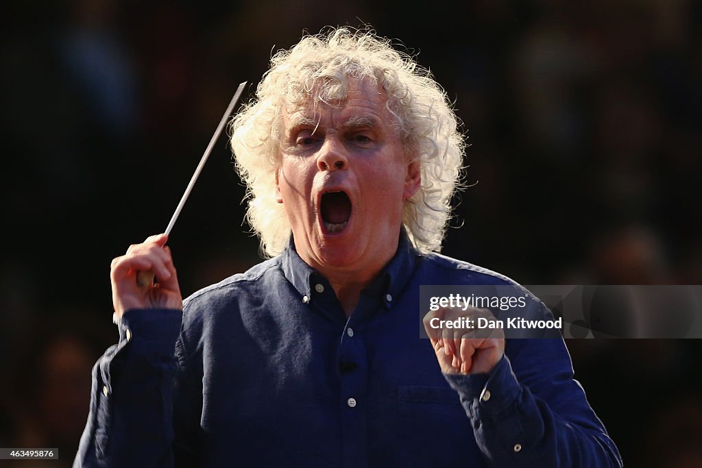 Young Londoners Perform With Legendary Conductor Sir Simon Rattle