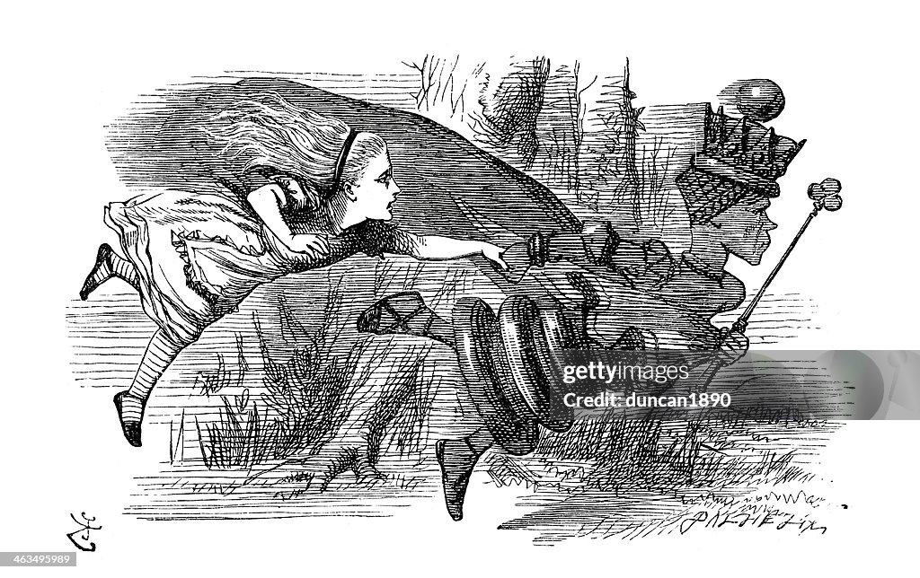 Alice through the looking glass