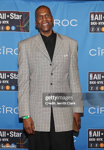 Robert Parish attends NBA All-Star Saturday Night Powered By CIROC Vodka at Barclays Center on February 14, 2015 in New York City.