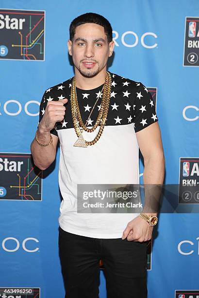 Boxer Danny García attends NBA All-Star Saturday Night Powered By CIROC Vodka at Barclays Center on February 14, 2015 in New York City.