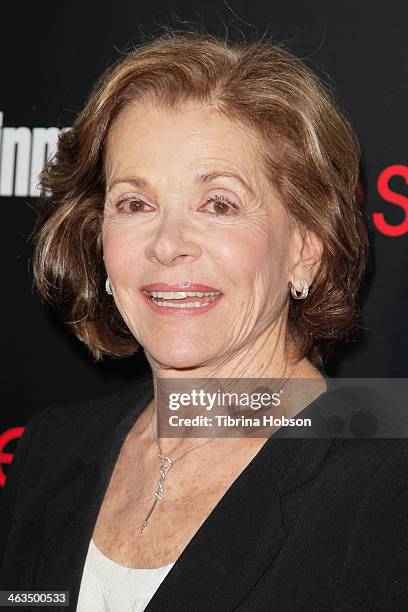 Jessica Walter attends the Entertainment Weekly SAG Awards pre-party at Chateau Marmont on January 17, 2014 in Los Angeles, California.