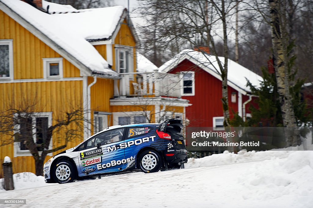 FIA World Rally Championship Sweden - Day Three