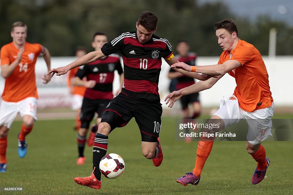 U17 Netherlands v U17 Germany - U17 Algarve Cup