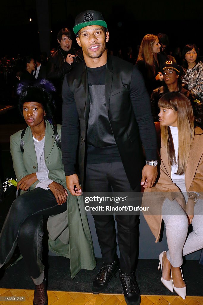 Dior Homme : Front Row - Paris Fashion Week - Menswear F/W 2014-2015