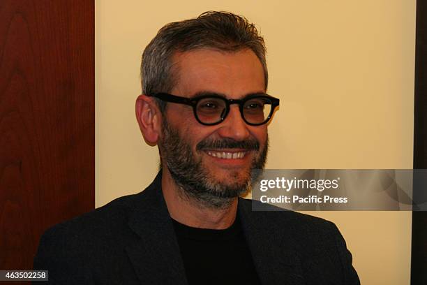 Antonio Friello during the preview of the film "Il Vuoto", directed by Raffaele Verzillo.