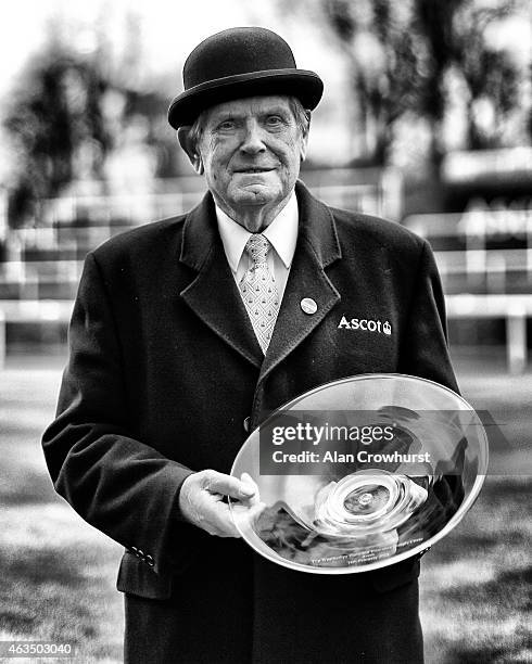 George Ridley, steward at Ascot racecourse on February 14, 2015 in Ascot, England.