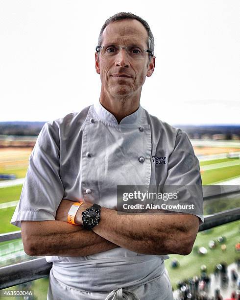 Phil Howard, chef at Ascot racecourse on February 14, 2015 in Ascot, England.