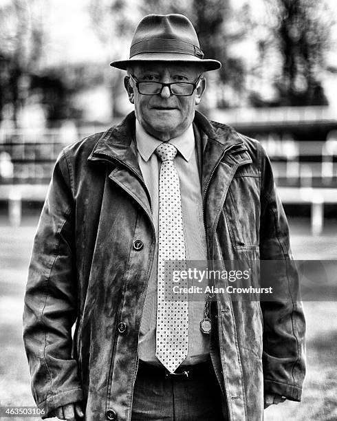 Godfrey, presenter at Ascot racecourse on February 14, 2015 in Ascot, England.