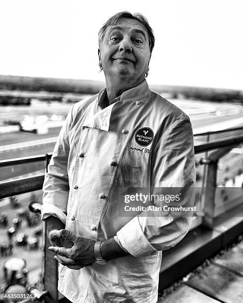 Raymond Blanc, chef at Ascot racecourse on February 14, 2015 in Ascot, England.