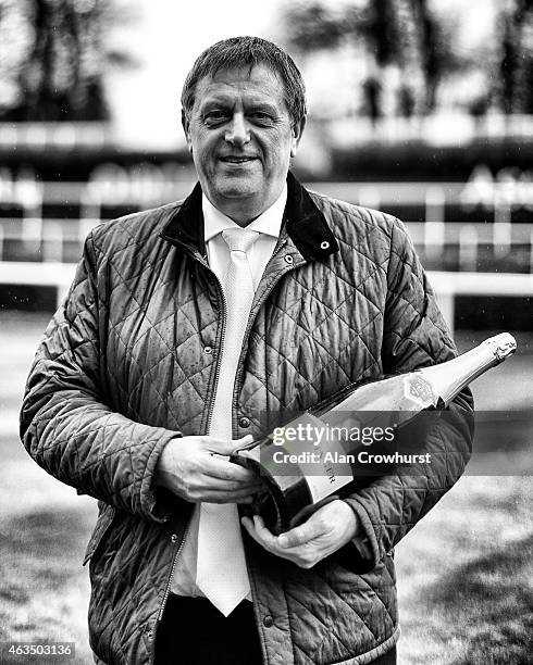 Ian Randall, head of cellar at Ascot racecourse on February 14, 2015 in Ascot, England.