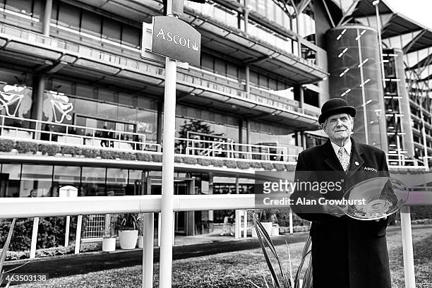 George Ridley, steward at Ascot racecourse on February 14, 2015 in Ascot, England.
