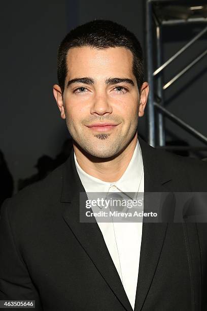 Actor Jesse Metcalfe attends Public School runway show during MADE Fashion Week Fall 2015 at Studio 330 on February 15, 2015 in New York City.