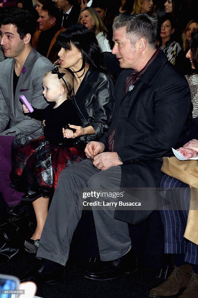 Carmen Marc Valvo - Front Row - Mercedes-Benz Fashion Week Fall 2015