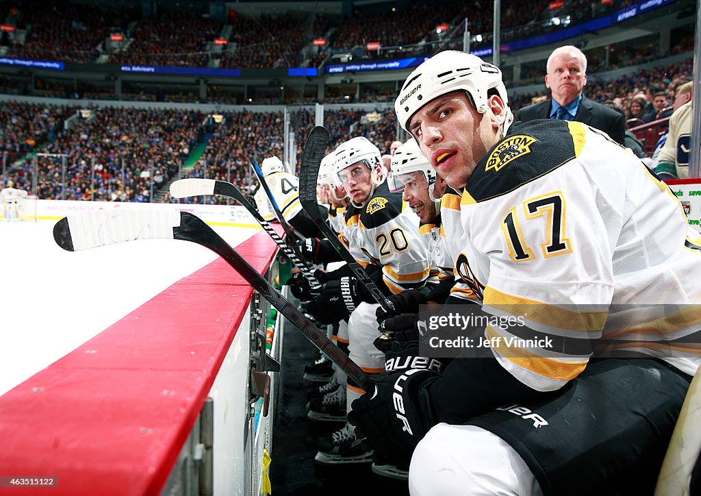 Boston Bruins v Vancouver Canucks