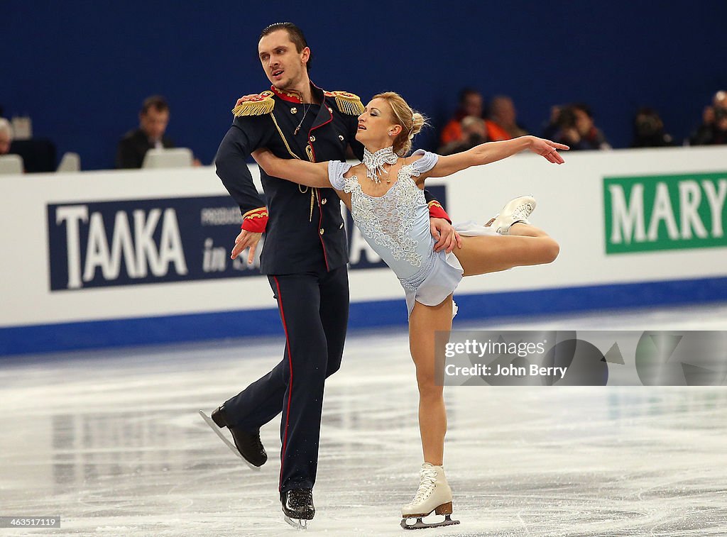 ISU European Figure Skating Championships 2014 : Day 3