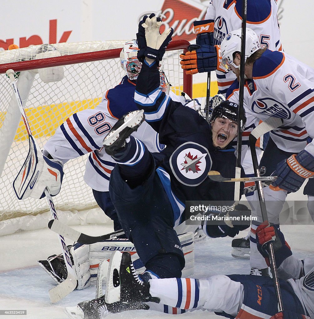 Edmonton Oilers v Winnipeg Jets