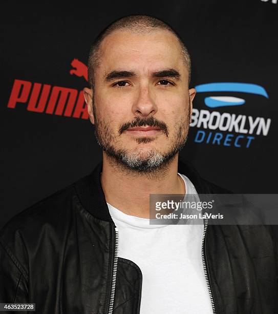 Zane Lowe attends the Roc Nation Grammy brunch on February 7, 2015 in Beverly Hills, California.