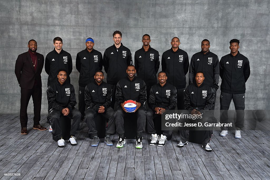 2015 NBA All-Star Portraits