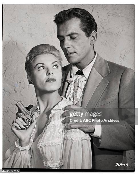 The Jeweled Gun" - Airdate: November 24, 1957. KATHLEEN CROWLEY;JACK KELLY