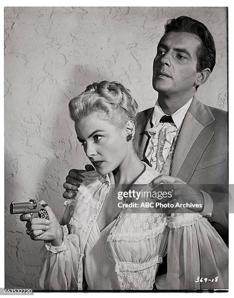 The Jeweled Gun" - Airdate: November 24, 1957. KATHLEEN CROWLEY;JACK KELLY