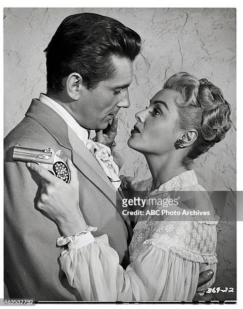 The Jeweled Gun" - Airdate: November 24, 1957. JACK KELLY;KATHLEEN CROWLEY