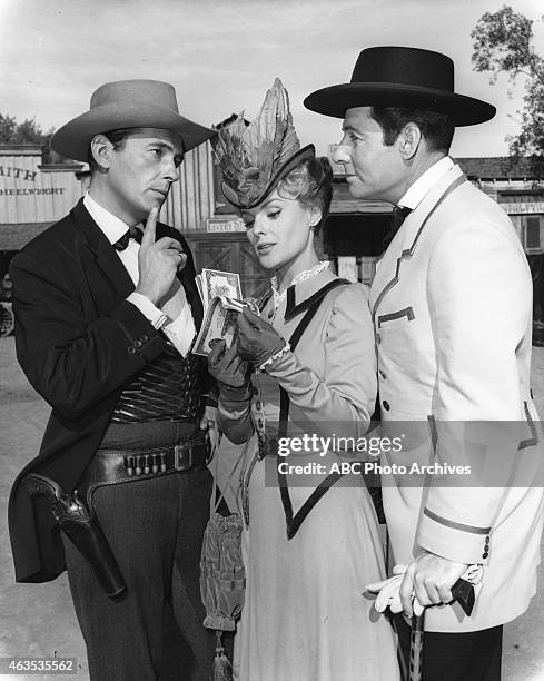 The Troubled Heir" - Airdate: April 8, 1962. L-R: JACK KELLY;KATHLEEN CROWLEY;MIKE ROAD