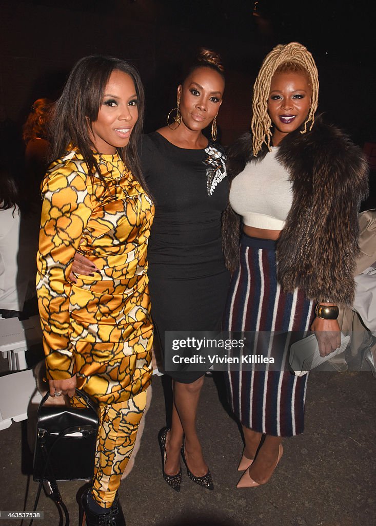 Tracy Reese - Front Row - Mercedes-Benz Fashion Week Fall 2015