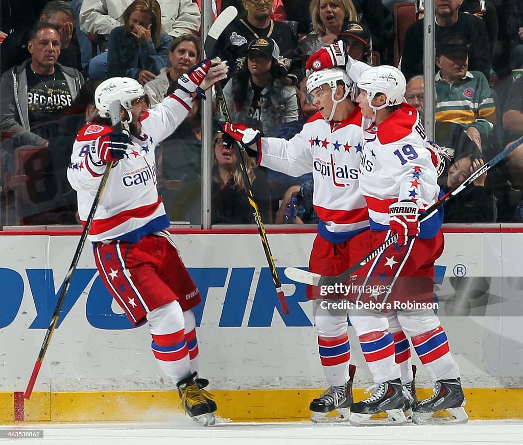 Washington Capitals v Anaheim Ducks