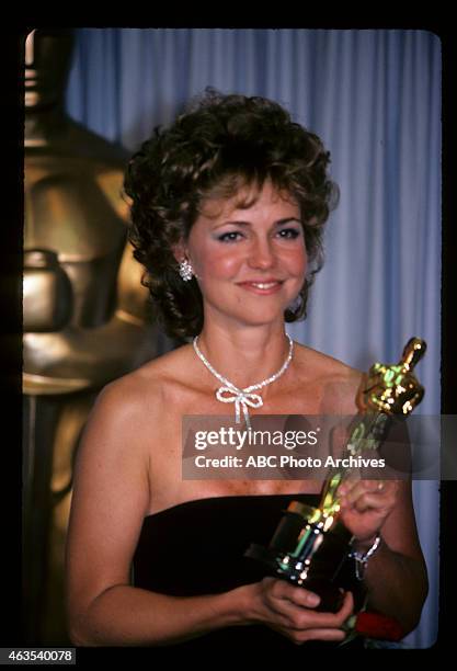 Airdate: March 25, 1985. SALLY FIELD, WINNER BEST ACTRESS FOR 'PLACES IN THE HEART'